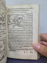 Load image into Gallery viewer, Fabulae Aesopi Iam Denvo Multo Emeendatius quam antea aeditae. Autore Ioachimo Camerario Pabergensi, 1557