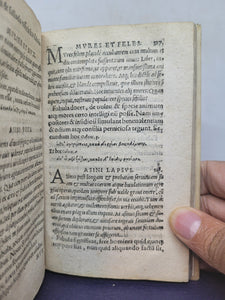 Fabulae Aesopi Iam Denvo Multo Emeendatius quam antea aeditae. Autore Ioachimo Camerario Pabergensi, 1557