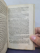 Load image into Gallery viewer, Fabulae Aesopi Iam Denvo Multo Emeendatius quam antea aeditae. Autore Ioachimo Camerario Pabergensi, 1557