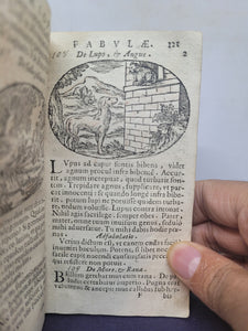 Aesopi Phrigis, et Aliorum Fabulae. Quorum nomina sequens pagella indicabit. Elegantissimis iconibus in gratiam studiosae iuuentutis illustratae, 1686
