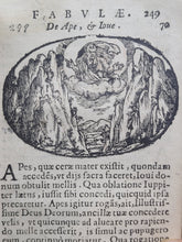 Load image into Gallery viewer, Aesopi Phrigis, et Aliorum Fabulae. Quorum nomina sequens pagella indicabit. Elegantissimis iconibus in gratiam studiosae iuuentutis illustratae, 1686