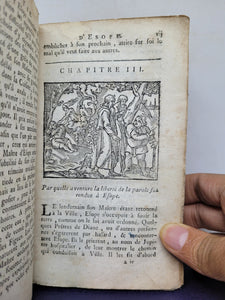 Les Fables d'Ésope: Mises en Francois, avec le sens moral en quatre vers, & des figures à chaque fable, 1777
