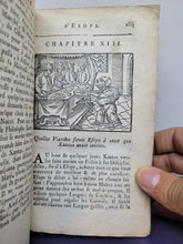 Load image into Gallery viewer, Les Fables d&#39;Ésope: Mises en Francois, avec le sens moral en quatre vers, &amp; des figures à chaque fable, 1777