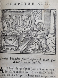 Les Fables d'Ésope: Mises en Francois, avec le sens moral en quatre vers, & des figures à chaque fable, 1777