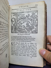 Load image into Gallery viewer, Les Fables d&#39;Ésope: Mises en Francois, avec le sens moral en quatre vers, &amp; des figures à chaque fable, 1777