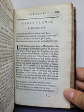 Load image into Gallery viewer, Les Fables d&#39;Ésope: Mises en Francois, avec le sens moral en quatre vers, &amp; des figures à chaque fable, 1777