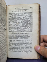 Load image into Gallery viewer, Les Fables d&#39;Ésope: Mises en Francois, avec le sens moral en quatre vers, &amp; des figures à chaque fable, 1777