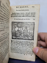 Load image into Gallery viewer, Vita di Esopo Frigio prudente e faceto favolatore, Circa 1680-1720