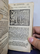 Load image into Gallery viewer, Vita di Esopo Frigio prudente e faceto favolatore, Circa 1680-1720