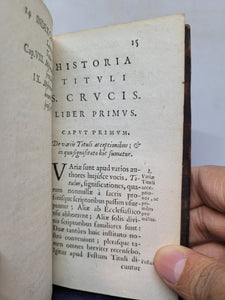 Titulus Sanctae Crucis: seu, Historia et mysterium tituli sanctae crucis Domini nostri Iesu Christi : libri duo, 1670