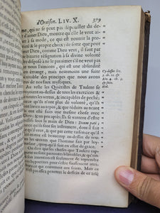 Instruction sur les Estats d'Oraison ou Sont Exposees les Erreurs des Faux Mystiques de os Jours, avec les actes de leur condannation, 1697