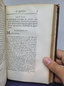 Instruction sur les Estats d'Oraison ou Sont Exposees les Erreurs des Faux Mystiques de os Jours, avec les actes de leur condannation, 1697