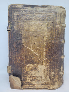 Biblia Sacra Veteris et Novi Testamenti, 1578. Enhanced with Hand Colored Woodcuts