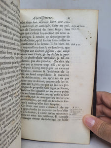 Divers Ecrits ou Memoires sur le livre intitulé Explication des maximes des saints etc.: sommaire de la doctrine de ce livre en latin et françois.....avec preface sur l'instruction pastorale donnée à Cambray le 15 de septembre 1697, 1698