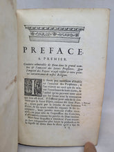 Load image into Gallery viewer, Les Douze Petits Prophetes Traduits en Francois. Avec l&#39;explication du sens litteral et du sens spirituel. Tirée des Sainctes Peres et des auteurs ecclesiastiques, 1679