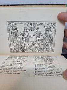 La Dance Macabre des SS. Innocents de Paris d'après l'édition de 1484 précédée d'une étude sur le cimetière, le charnier et la Fresque peinte en 1425. Orne de deux portraits graves sur cuivre, 1875