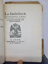 Load image into Gallery viewer, Les Simulachres &amp; Historiees Faces de la Mort, 1884 Facsimile of the Original 1538 Lyon Imprint. With Massive Margins