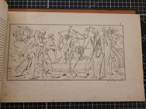 Todten-Tanz oder Spiegel menschlicher Hinfälligkeit in acht Abbildungen, welche von Von Wyl gemalt, im ehemaligen Jeusitenkloster, gegenwartigen Regierungsgebaude zu Luzern aufbewahrt warden, 1838