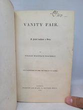 Load image into Gallery viewer, Vanity Fair, a Novel Without a Hero, 1849. Second Edition