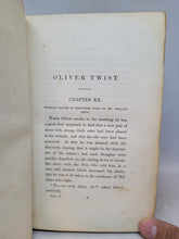 Load image into Gallery viewer, Oliver Twist; or, The Parish Boy&#39;s Progress, 1841. Third Edition