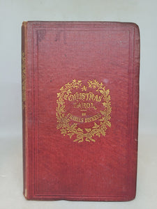 The Christmas Books: A Christmas Carol; The Chimes; The Cricket on the Hearth; The Battle of Life; The Haunted Man and The Ghost’s Bargain, 1860/1846/1845/1846/1848. With Two First Editions