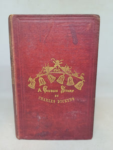 The Christmas Books: A Christmas Carol; The Chimes; The Cricket on the Hearth; The Battle of Life; The Haunted Man and The Ghost’s Bargain, 1860/1846/1845/1846/1848. With Two First Editions