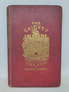 The Christmas Books: A Christmas Carol; The Chimes; The Cricket on the Hearth; The Battle of Life; The Haunted Man and The Ghost’s Bargain, 1860/1846/1845/1846/1848. With Two First Editions