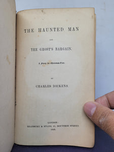 The Christmas Books: A Christmas Carol; The Chimes; The Cricket on the Hearth; The Battle of Life; The Haunted Man and The Ghost’s Bargain, 1860/1846/1845/1846/1848. With Two First Editions