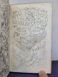 The Christmas Books: A Christmas Carol; The Chimes; The Cricket on the Hearth; The Battle of Life; The Haunted Man and The Ghost’s Bargain, 1860/1846/1845/1846/1848. With Two First Editions