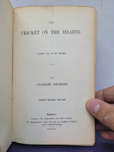 Load image into Gallery viewer, The Christmas Books: A Christmas Carol; The Chimes; The Cricket on the Hearth; The Battle of Life; The Haunted Man and The Ghost’s Bargain, 1860/1846/1845/1846/1848. With Two First Editions