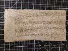 Load image into Gallery viewer, Medieval Charter for the Church of Saint-Jean-en-Grève(?). Manuscript on Parchment, 1438.
