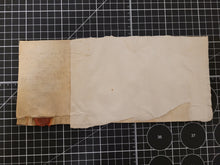 Load image into Gallery viewer, Medieval Quittance of the 100 Years War for Lord Pierre de Rechignevoisin. Manuscript on Parchment, 1416. With A Red Wax Seal