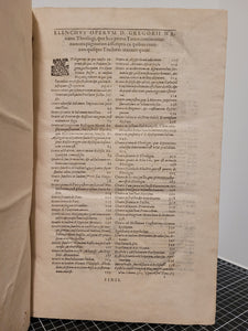 Sancti Gregorii Nazianzeni, cognomento theologi, Opera. Jac. Billius Prunaeus, S. Michaelis in eremo Coenobiarcha, 1612