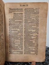 Load image into Gallery viewer, Opera. Prima and Secunda Pars; Bound with; Inventarium, 1494