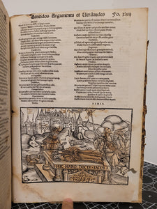 Vergilius com commentarijs. Opera Vergiliana: antea corrupta: con mendosa: nunc vero multorum exemplarium collatione in integrum restituta: docte: con familiariter exposita, 1519