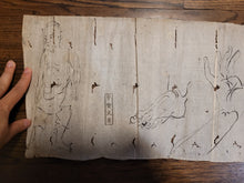 Load image into Gallery viewer, A Collection of 11 Manuscript Emaki-mono Hand Scrolls, 19th Century