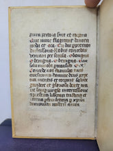 Load image into Gallery viewer, Reverendi Patris Fratris Michaelis Menoti ordinis minorum perpulcher tractatus in quo tractatur perbelle de federe et pace ineunda, media ambassiatrice penitentia, 1519(?). Annotated Copy, with Manuscript Pastedowns