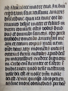 Reverendi Patris Fratris Michaelis Menoti ordinis minorum perpulcher tractatus in quo tractatur perbelle de federe et pace ineunda, media ambassiatrice penitentia, 1519(?). Annotated Copy, with Manuscript Pastedowns