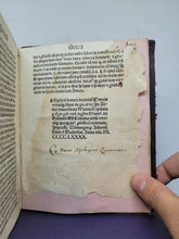 Load image into Gallery viewer, Repetitio Capituli. Omnis Utriusque sexus de poenitentiis et remissionibus, 1490