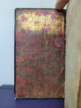 Load image into Gallery viewer, Sechs geistreiche Bücher vom wahren Christenthum; Bound With;  Viel-vermehrtes geistliches Paradis-Gärtlein, 1712/1713. With Golden Brocade Pastedowns and a Gauffered Fore Edge