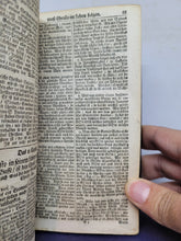 Load image into Gallery viewer, Sechs geistreiche Bücher vom wahren Christenthum; Bound With;  Viel-vermehrtes geistliches Paradis-Gärtlein, 1712/1713. With Golden Brocade Pastedowns and a Gauffered Fore Edge