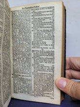 Load image into Gallery viewer, Sechs geistreiche Bücher vom wahren Christenthum; Bound With;  Viel-vermehrtes geistliches Paradis-Gärtlein, 1712/1713. With Golden Brocade Pastedowns and a Gauffered Fore Edge