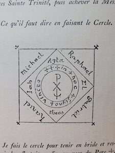 Grimoire du Pape Honorius, avec un recueil des plus rares secrets, 1670 (But Probably Circa 1880-1910)
