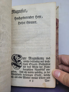 Herrn D. Conyers Midletons, der Academie zu Cambridge vornehmsten Bibliothecarii, Schreiben aus Rom..., 1738. With Over 100 Additional Pages Bound In, 12 of Which are Inscribed