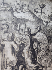 Viator Christianus recta ac regia tendens, ductu Thomae de Kempis cujus de Imitatione Christi aliaque piissima opusculam…, 1682. Illustrated Imitation of Christ