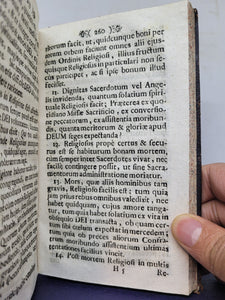 Cura Salutis, Sive De Statu Vitae Mature ac prudenter Deliberandi Methodus : Per decem Dierum Veneris Spiritus Sancti, Sanctissimae Dei Matris, Boni Consilii, SS. Ignatii & Xaverii Honori Instituendam solitam Devotionem Proposita, 1716