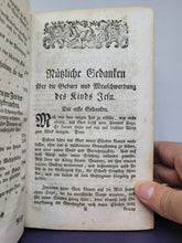 Load image into Gallery viewer, Des wohlehrwürdigen Josephs Pergmayr, weyland Priesters aus der Gesellschaft Jesu, heilige Anmuthungen und Tugendsübungen, anmüthige Betrachtungen und geistliche..., 1781