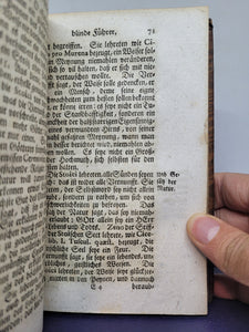 Indifferentismus oder Gleichgiltigkeit im Glauben, zu Heylsamer Wahrnung sich zu hüten vor der schädlichen Sucht der Indifferentisten, Syncretisten, und Libertiner, welche in der Religion Krumme..., 1744