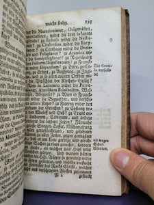 Indifferentismus oder Gleichgiltigkeit im Glauben, zu Heylsamer Wahrnung sich zu hüten vor der schädlichen Sucht der Indifferentisten, Syncretisten, und Libertiner, welche in der Religion Krumme..., 1744