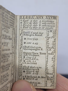 London Almanack for the Year of Christ, 1793